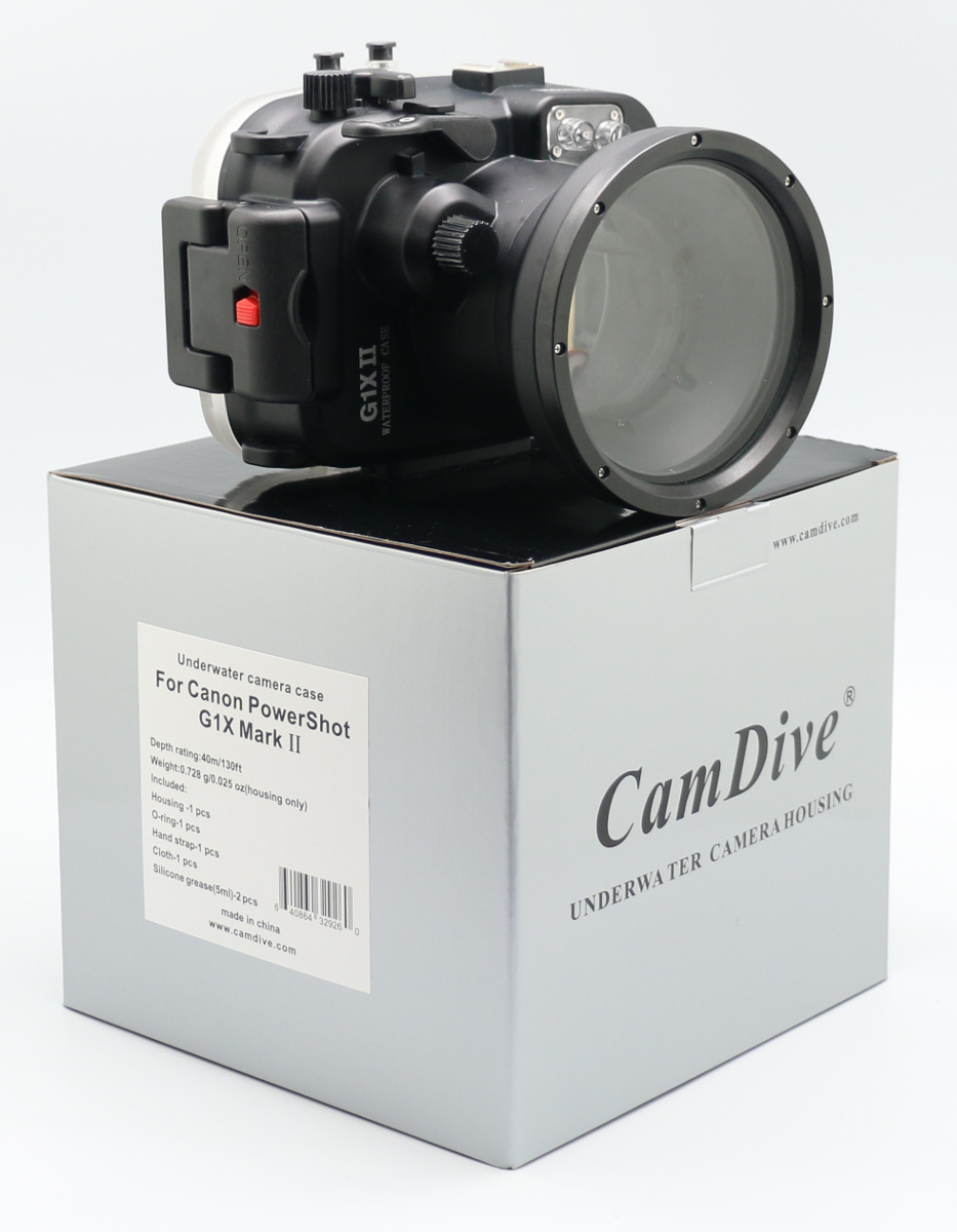 Camdive Canon G1x Mark II подводный бокс (аквабокс WP-DC53)