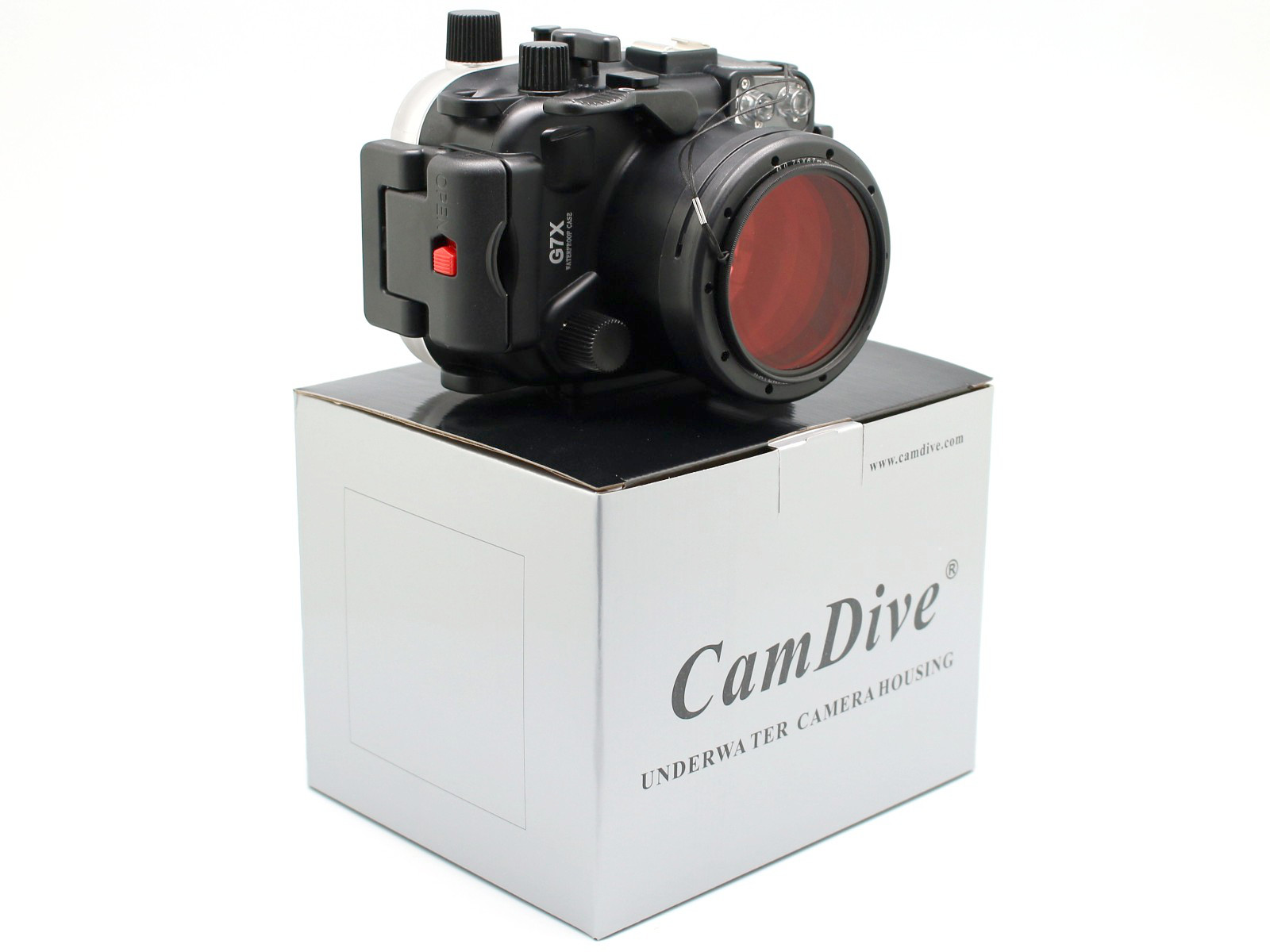 Camdive Canon G7 x подводный бокс (аквабокс WP-DC54)