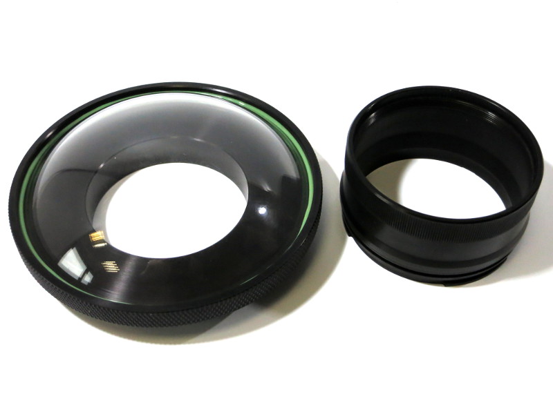 KitDive Wide Dome Port 170 + Extension ring 49-Type1, широкоугольный порт 170 мм с кольцом 49-Type1