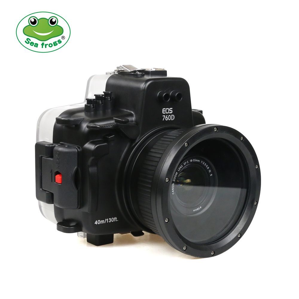 Seafrogs 760D Kit с портом 18-135 для Canon EOS 760D EF-S 18-135