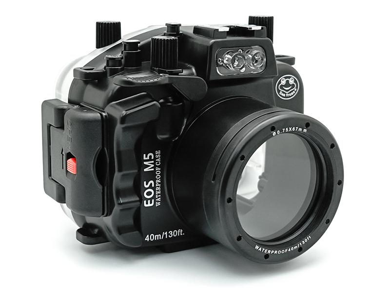 Seafrogs EOS M5 Kit с портом на 18-55mm для Canon EOS M5 + 18-55mm