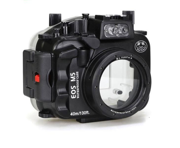 Seafrogs EOS M5 Kit с портом на 22mm для Canon EOS M5 + 22mm