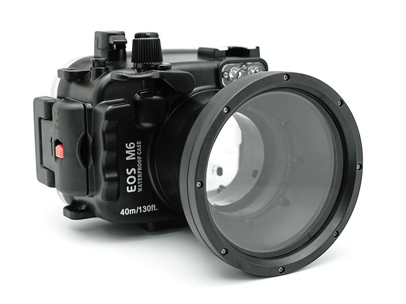 Seafrogs EOS M6 Kit с портом на 18-55mm для Canon EOS M6 + 18-55mm