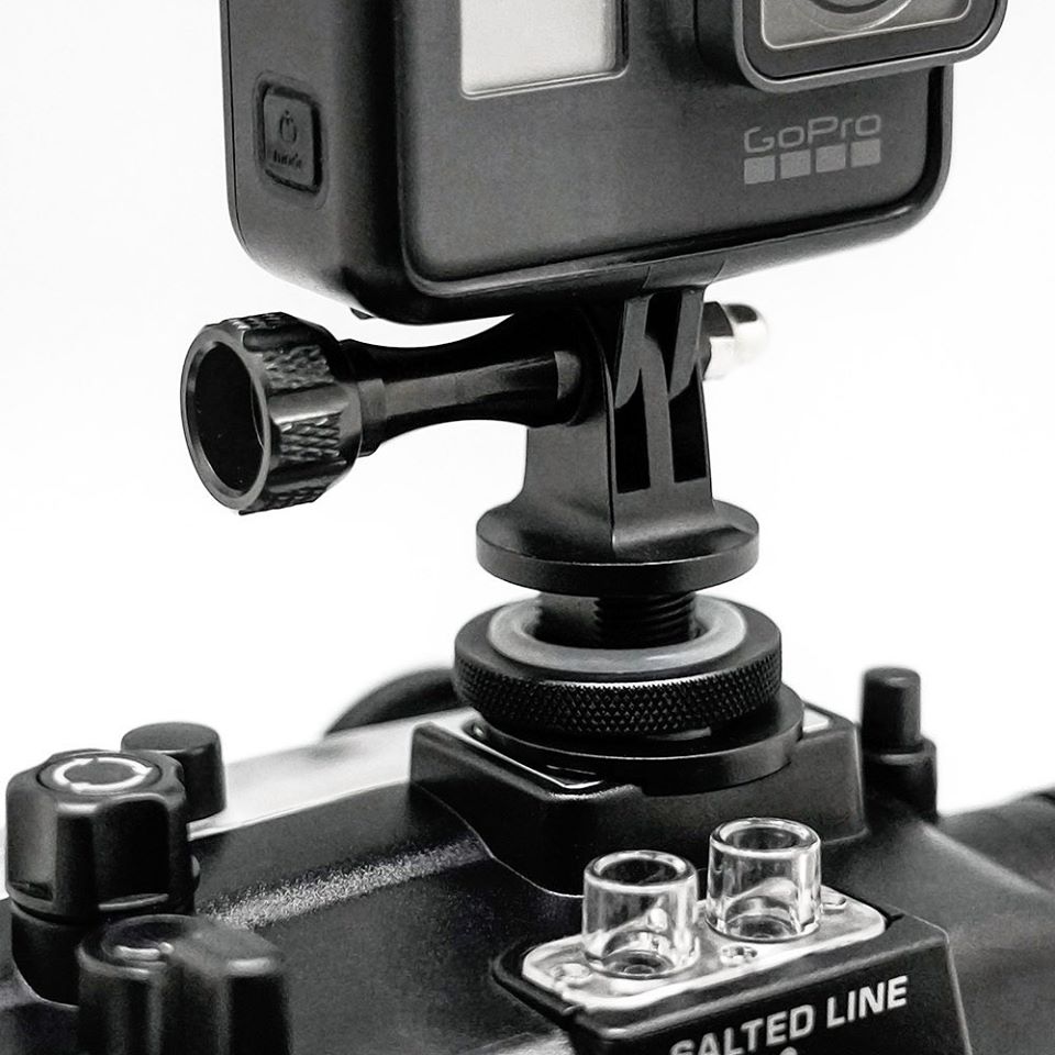 KitDive 2.5"/6.9cm Cold shoe mount for gopro,      GoPro																