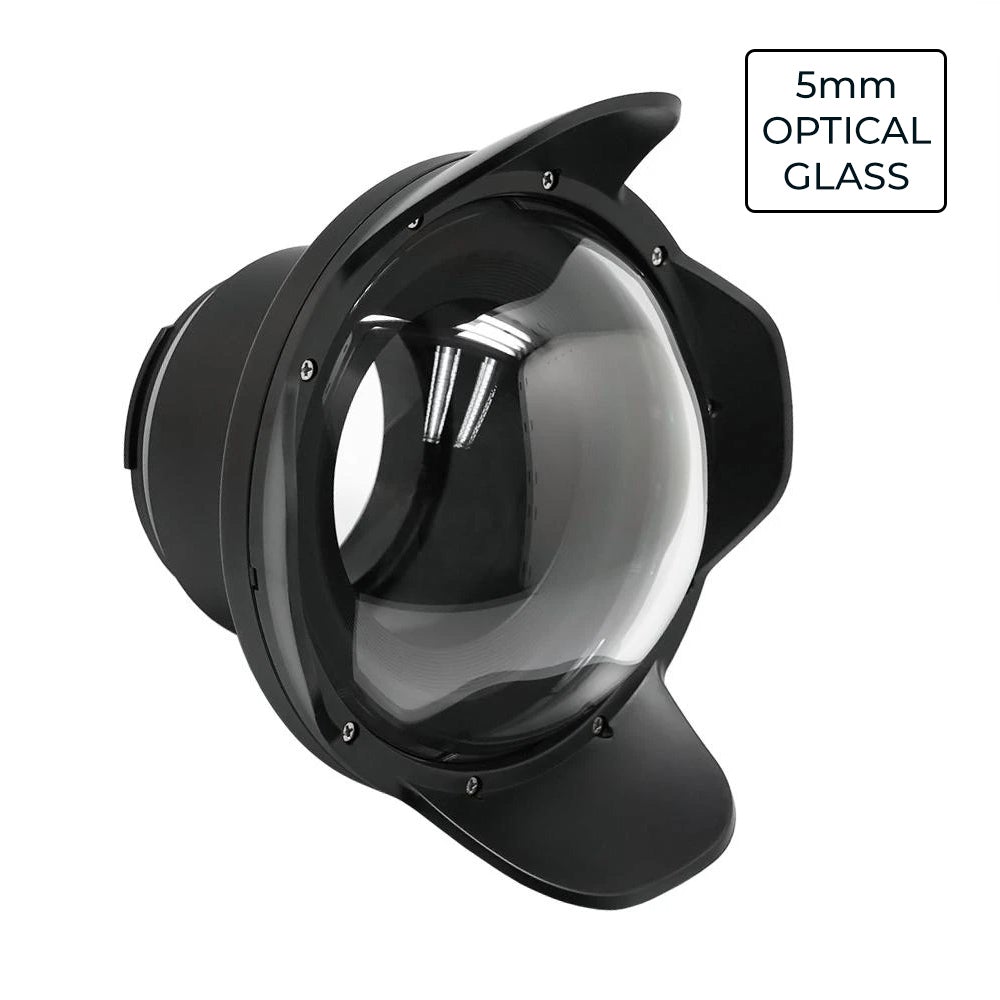 Seafrogs 6" Wide Dome Por 155/100 Glass Type1,     Type1