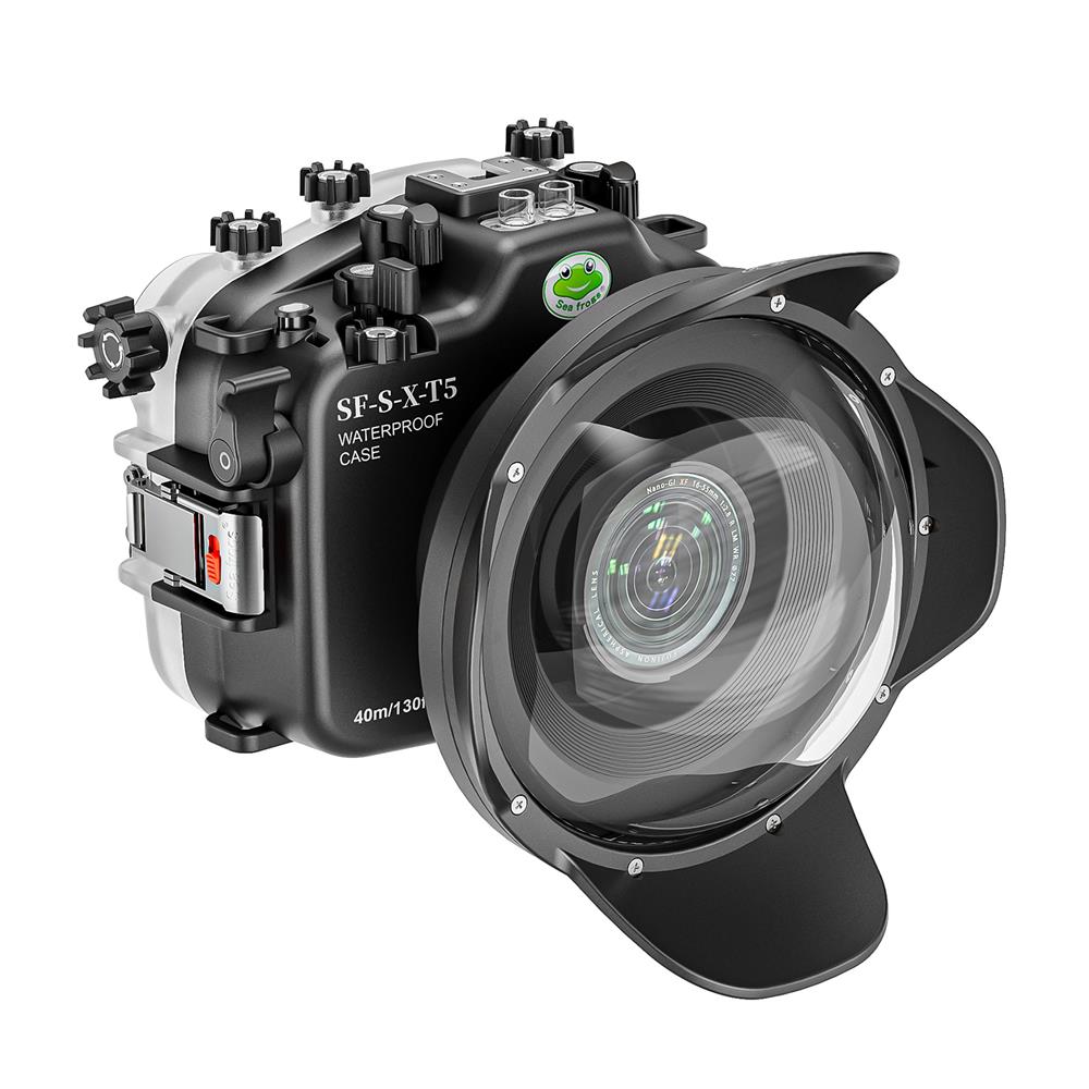 Seafrogs X-T5 Black Kit WDP 155/40 Type 1    Fujifilm X-T5    16-50/18-55