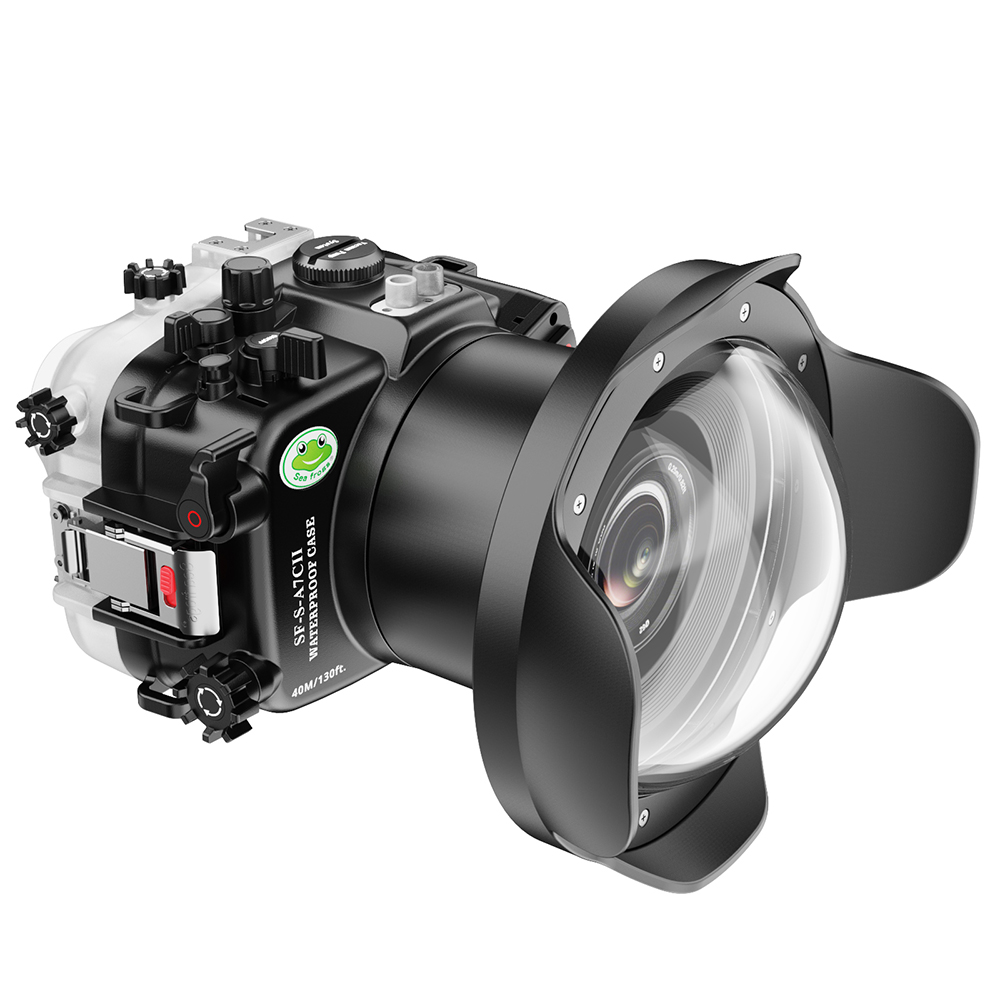 Seafrogs A7C II/A7CR + WDP155/100     Sony A7C II/A7CR    16-35/4