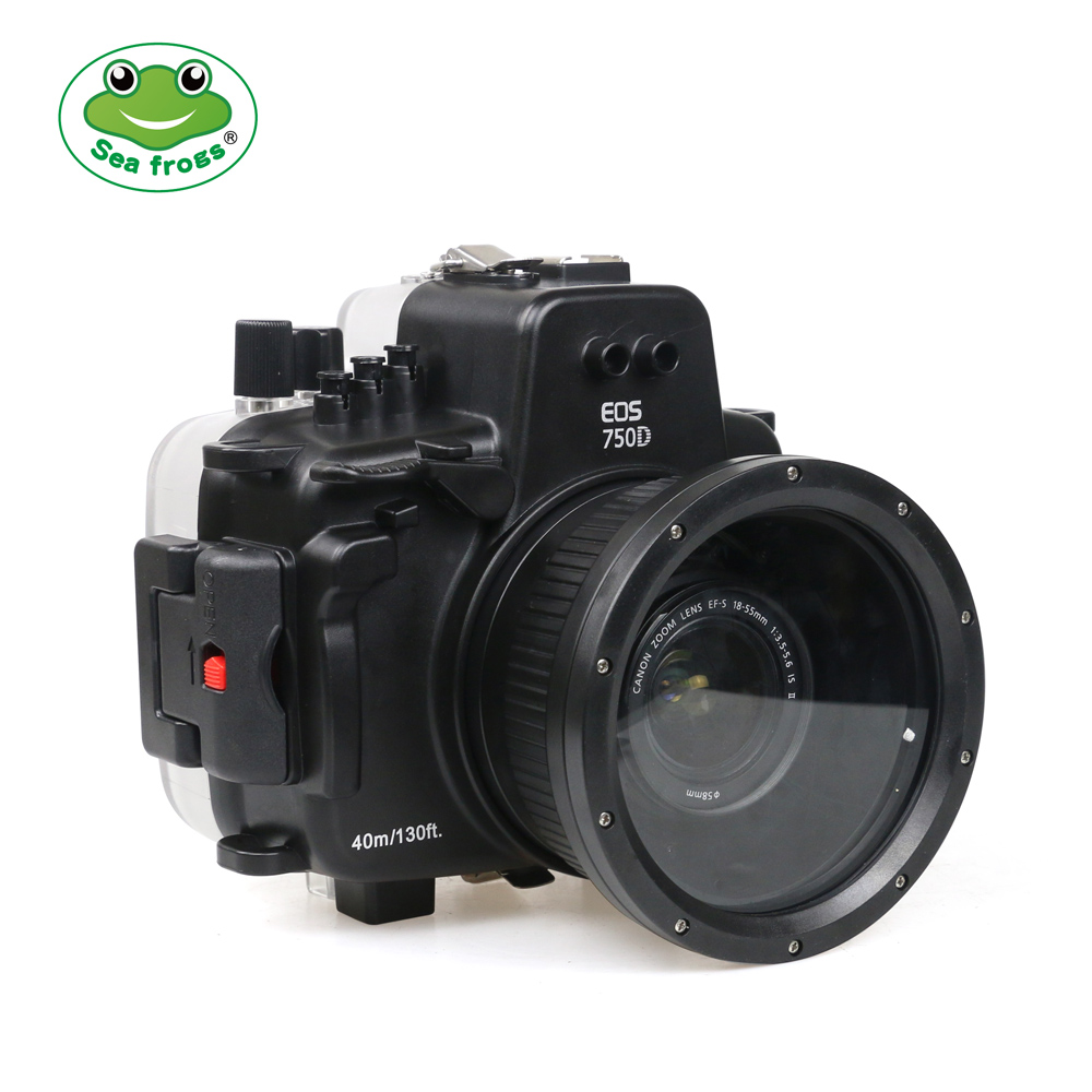 Seafrogs 750D Kit с портом 18-135 для Canon EOS 750D EF-S 18-135